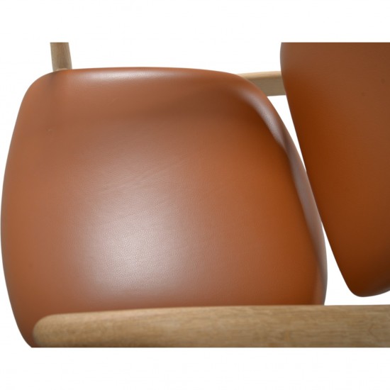 Finn Juhl France stol i cognac læder 2024