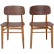 Hans Wegner set of two FH4101 chairs in teak 1970s