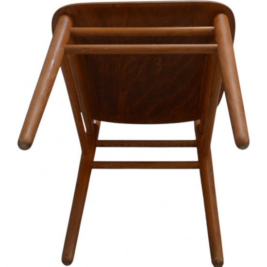 Hans Wegner set of two FH4101 chairs in teak 1970s