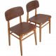 Hans Wegner set of two FH4101 chairs in teak 1970s