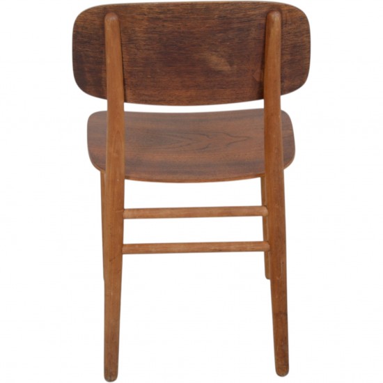 Hans Wegner set of two FH4101 chairs in teak 1970s