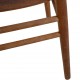 Hans Wegner set of two FH4101 chairs in teak 1970s