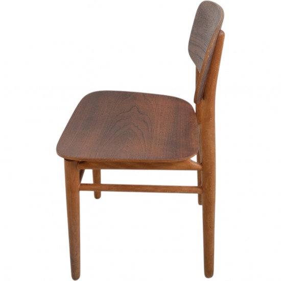 Hans Wegner set of two FH4101 chairs in teak 1970s