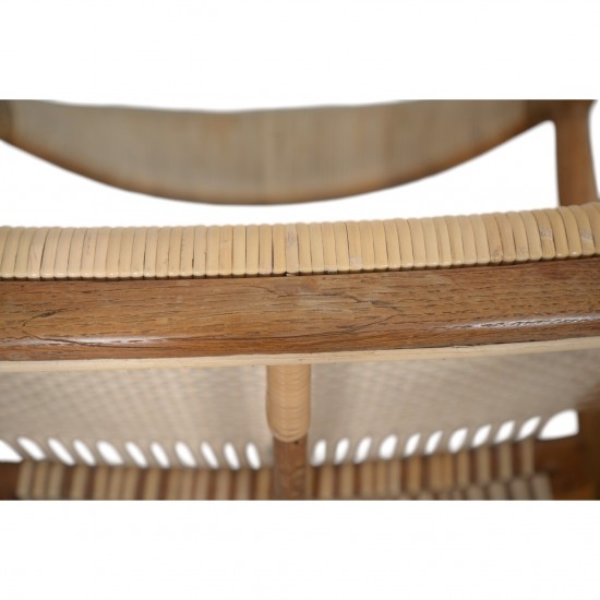 Hans Wegner The Chair JH501 i eg og flet fra 1960'erne