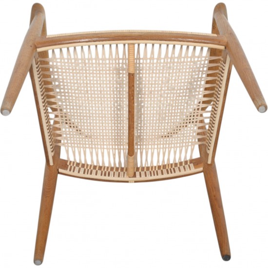 Hans Wegner The Chair JH501 i eg og flet fra 1960'erne