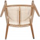 Hans Wegner The Chair JH501 i eg og flet fra 1960'erne