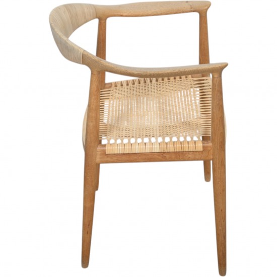 Hans Wegner The Chair JH501 i eg og flet fra 1960'erne