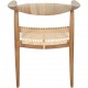 Hans Wegner The Chair JH501 i eg og flet fra 1960'erne