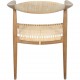 Hans Wegner The chair JH501 i eg og flet fra 1960'erne