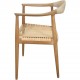 Hans Wegner The chair JH501 i eg og flet fra 1960'erne