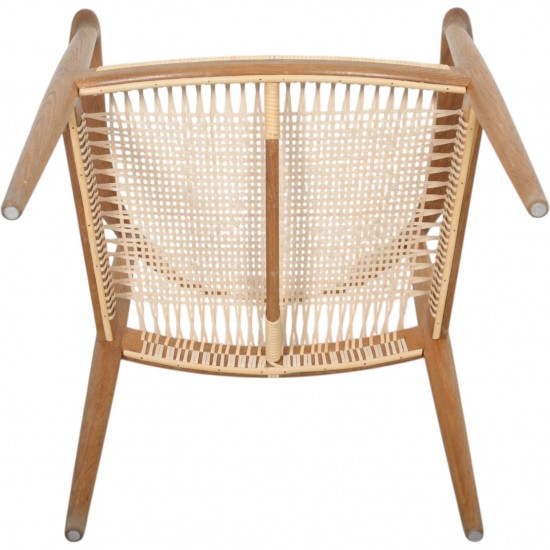 Hans Wegner The chair JH501 i eg og flet fra 1960'erne
