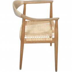 Hans Wegner The chair JH501 i eg og flet fra 1960'erne