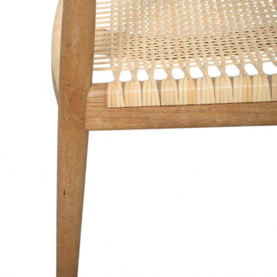 Hans Wegner The chair JH501 i eg og flet fra 1960'erne