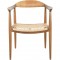 Hans Wegner The chair JH501 i eg og flet fra 1960'erne