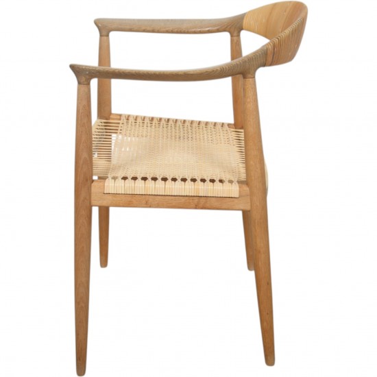 Hans Wegner The chair JH501 i eg og flet fra 1960'erne