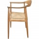 Hans Wegner The chair JH501 i eg og flet fra 1960'erne