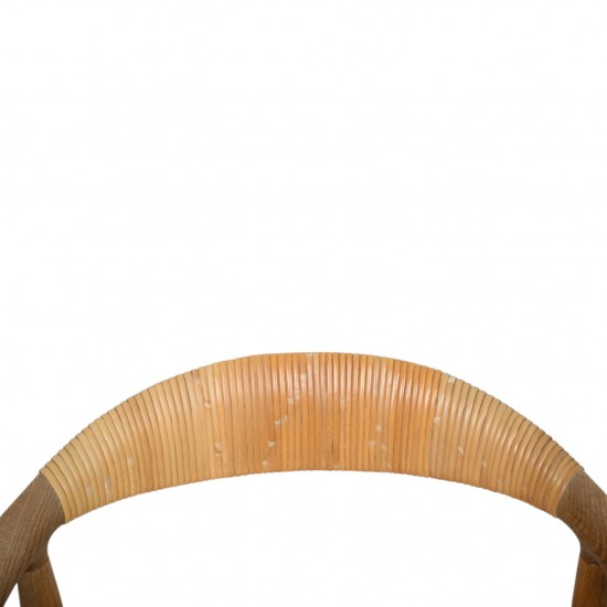 Hans Wegner The chair JH501 i eg og flet fra 1960'erne