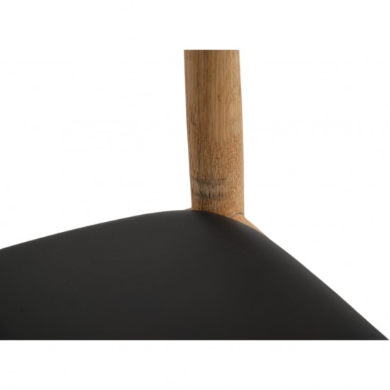 Hans Wegner The chair JH503 i eg og sort læder 1960'erne