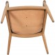 Hans Wegner The chair JH503 i eg og sort læder 1960'erne
