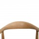 Hans Wegner The chair JH503 i eg og sort læder 1960'erne