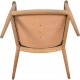 Hans Wegner The chair JH503 i eg og sort læder 1960'erne