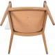 Hans Wegner The chair JH503 i eg og sort læder 1960'erne