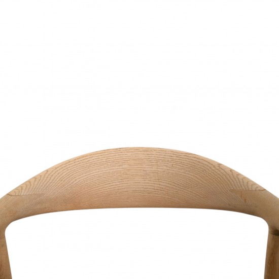 Hans Wegner The chair JH503 i eg og sort læder 1960'erne