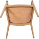 Hans Wegner The chair JH503 i eg og sort læder 1960'erne