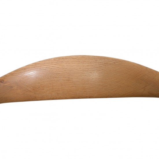 Hans Wegner The chair JH503 i eg og sort læder 1960'erne