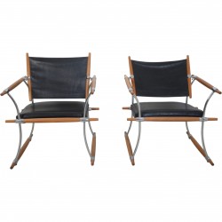 Jens Quistgaard sæt af to stokke stole 2000'erne