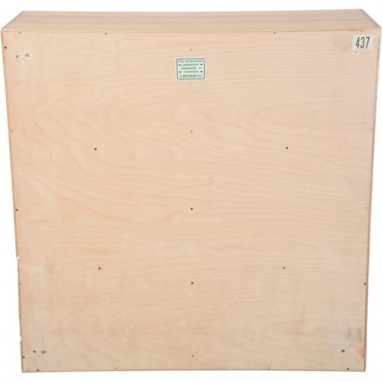 Mogens Koch bogkasse i elm 1970'erne