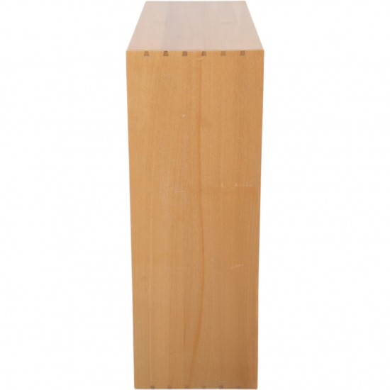 Mogens Koch bogkasse i elm 1970'erne