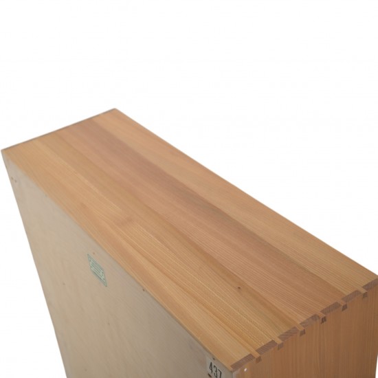 Mogens Koch bogkasse i elm 1970'erne