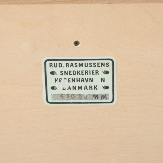 Mogens Koch Bogkasse i elm 1970'erne