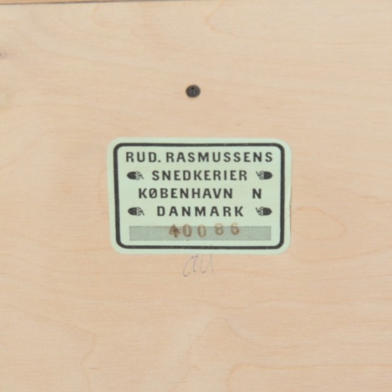 Mogens Koch Bogkasse i elm 1970'erne