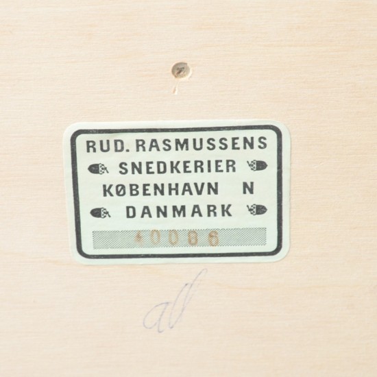 Mogens Koch Bogkasse i elm 1970'erne