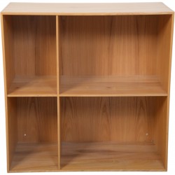 Mogens Koch dyb reol i elm 1970'erne