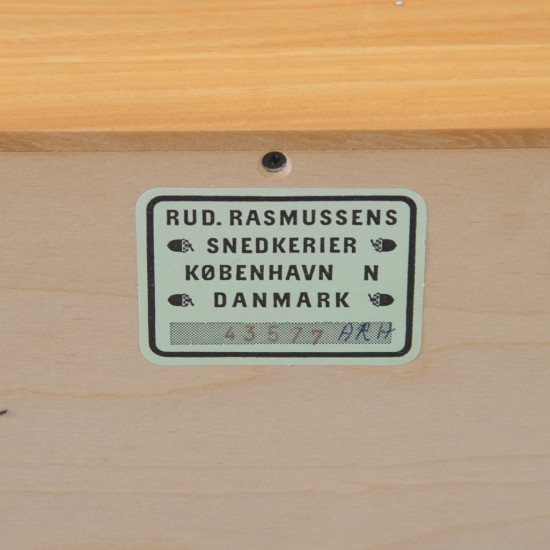 Mogens Koch dyb reol i elm 1970'erne