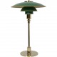 Poul Henningsen PH 3/2 bordlampe med grønne skærme