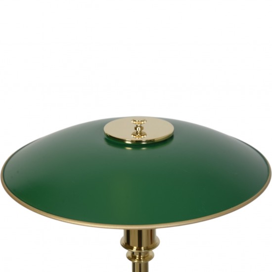 Poul Henningsen PH 3/2 bordlampe med grønne skærme