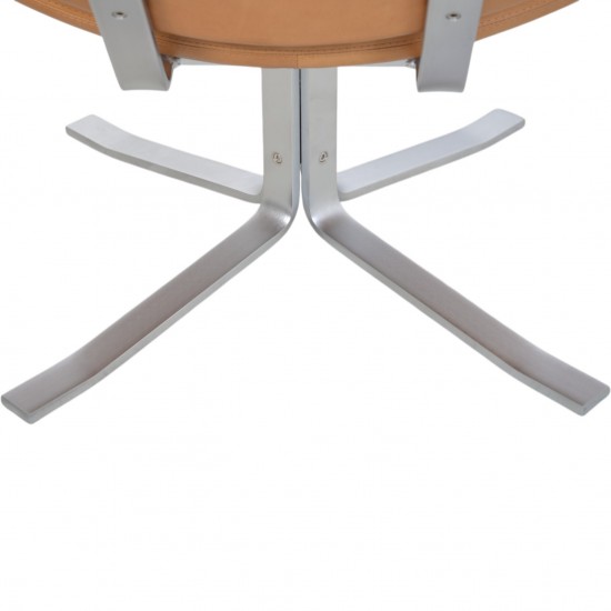 Erik Jørgensen Corona stol i Walnut Elegance læder 2007