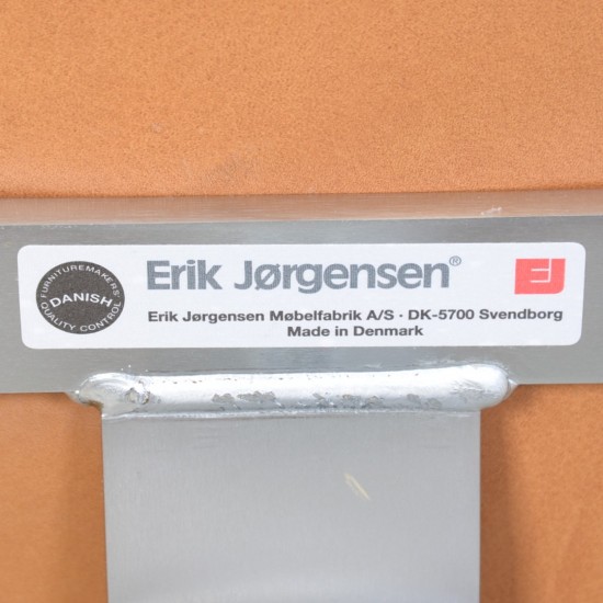 Erik Jørgensen Corona stol i Walnut Elegance læder 2007