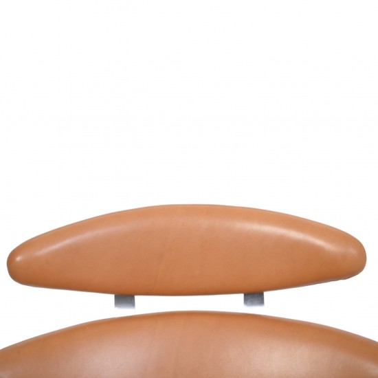 Erik Jørgensen Corona stol i Walnut Elegance læder 2007