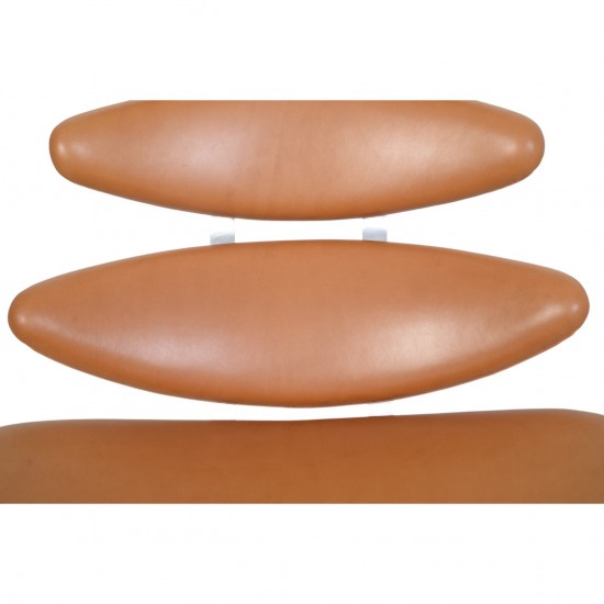 Erik Jørgensen Corona stol i Walnut Elegance læder 2007