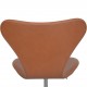 Arne Jacobsen 3117 kontorstol i cognac classic læder 1980'erne
