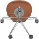 Arne Jacobsen 3117 kontorstol i cognac classic læder 1980'erne
