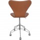 Arne Jacobsen 3117 kontorstol i cognac classic læder 1984