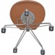 Arne Jacobsen 3117 kontorstol i cognac classic læder 1980'erne