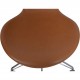 Arne Jacobsen 3117 kontorstol i cognac classic læder 1980'erne