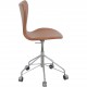 Arne Jacobsen 3117 kontorstol i cognac classic læder 1980'erne